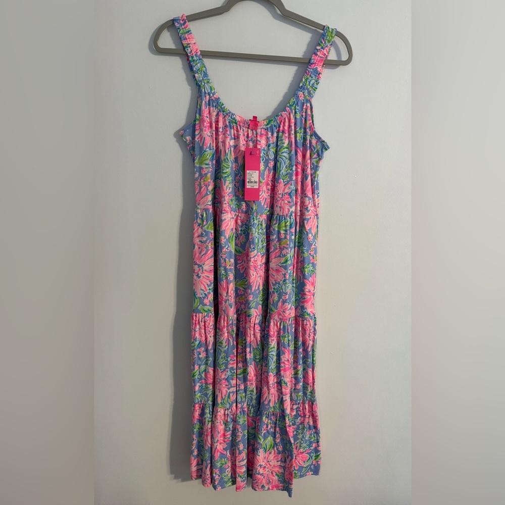 NWT Lilly Pulitzer Loro midi Medium dress